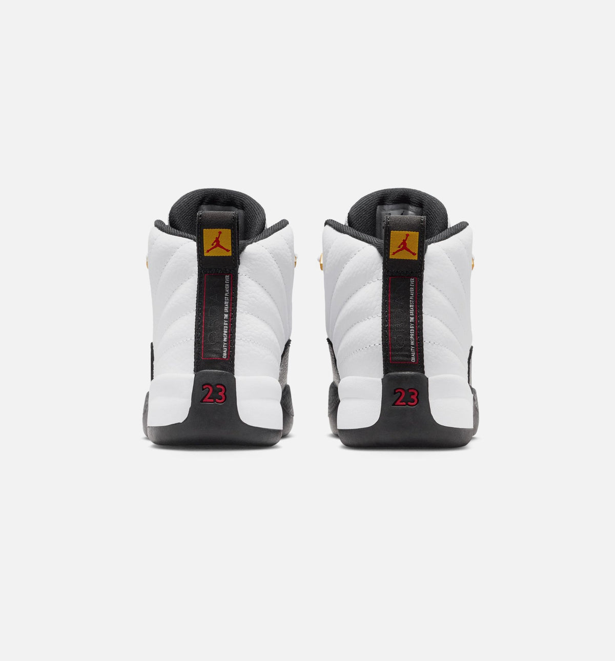 Air Jordan 12 Retro "Taxi" Little Kids' Shoe – White/Black/Taxi
