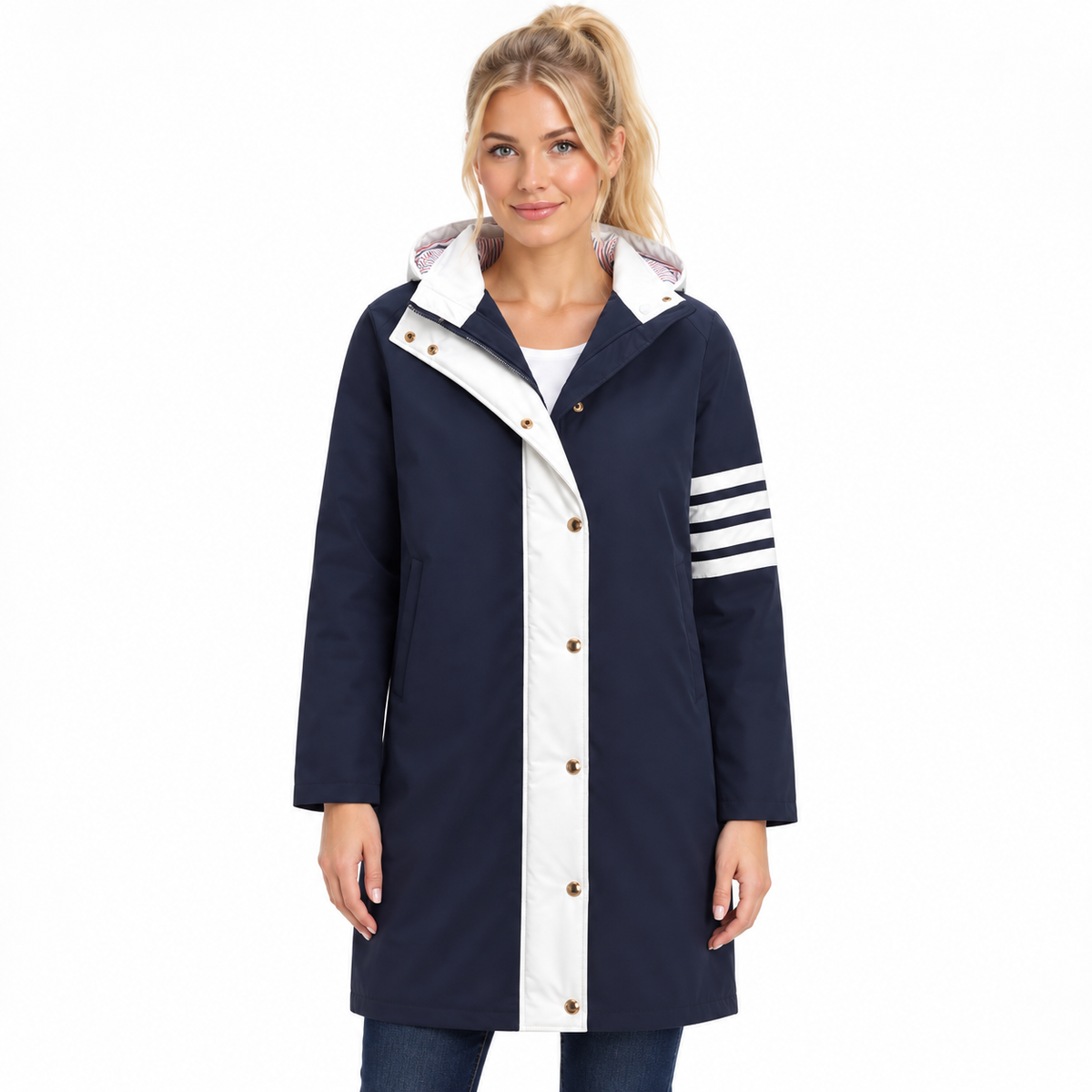 long couple down jacket