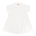 PLEATED WHITE DRESS