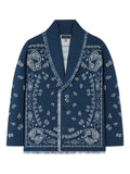 Alanui paisley jacquard cardigan