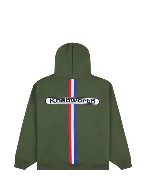 Pleasures Knebworth logo-print hoodie