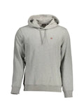 Napapijri logo-embroidered drawstring hoodie