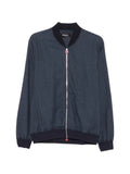 Kiton zip-up bomber jacket