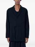 Kiko Kostadinov tie-waist notched-lapel jacket
