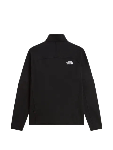 The North Face logo-print zip-up sweatshirt