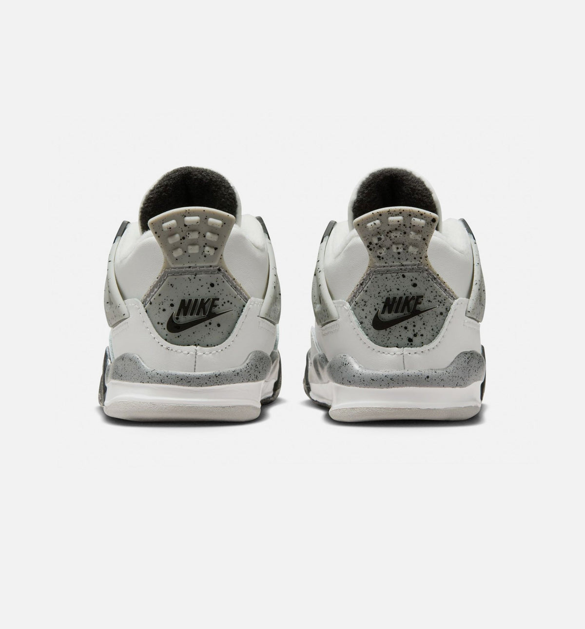 Air Jordan 4 Retro White Cement Infant/Toddler – Summit White/Fire Red/Cement Grey/Black