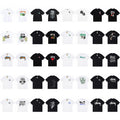 Stussy Graphic Print Collection Loose Casual Short Sleeve T-Shirt