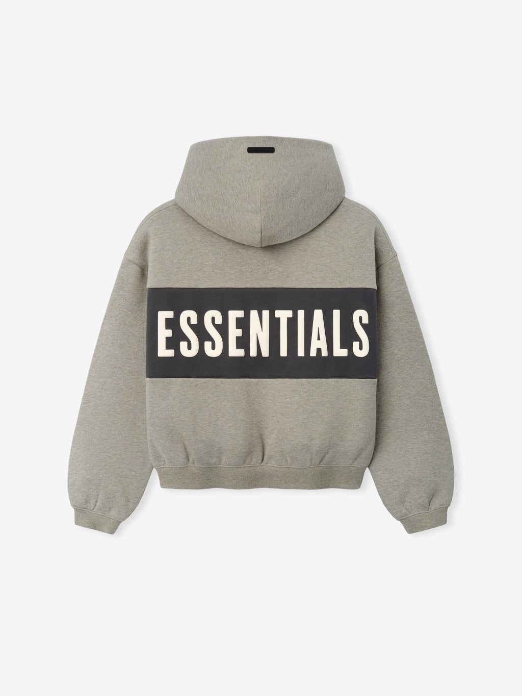 Fear Of God Essentials Kids Cropped Relaxed Panelled Hoodie