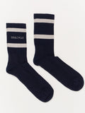 NAVY VINTAGE CUT SOCK