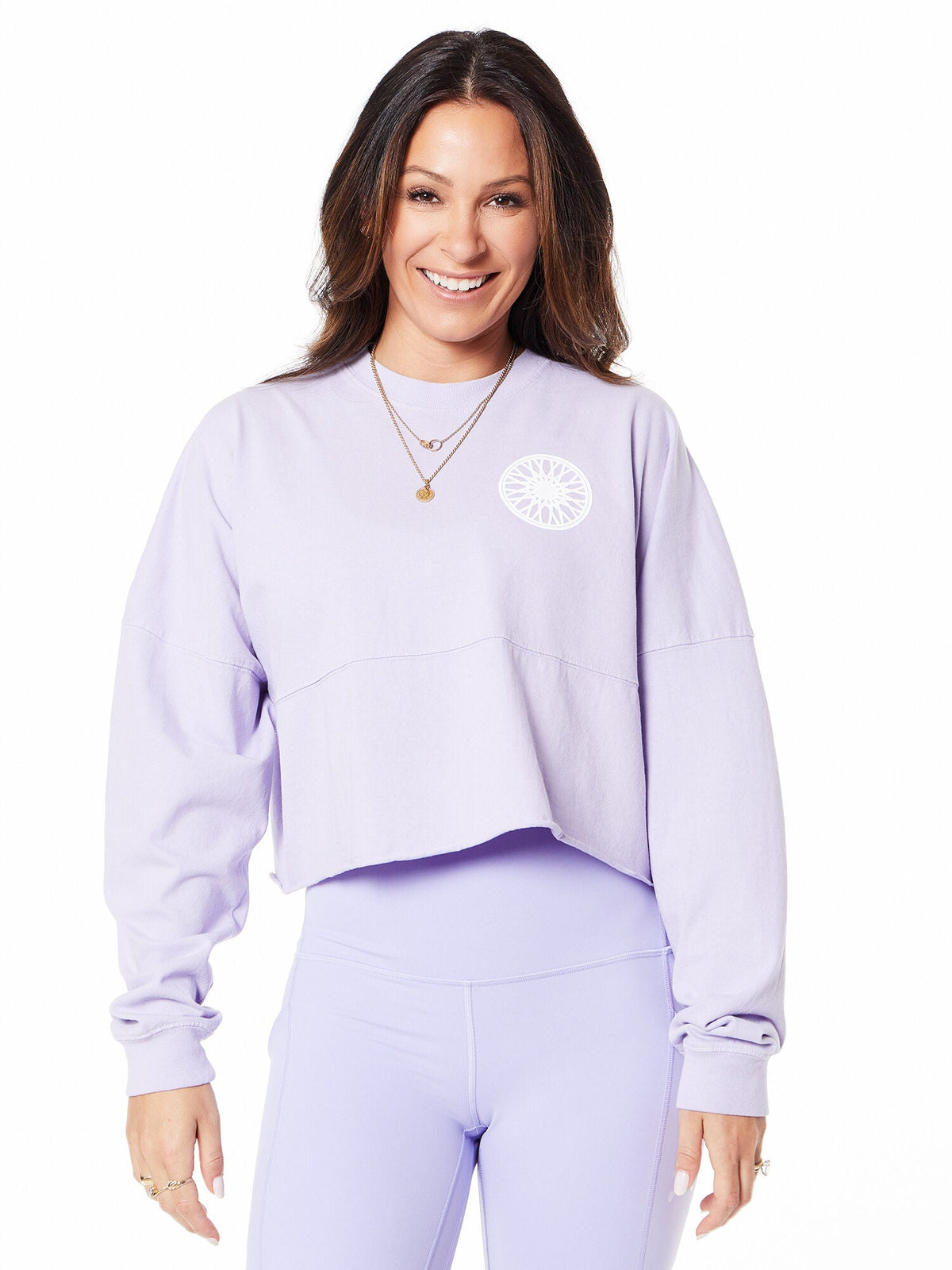 LAVENDER CROPPED SPIRIT JERSEY