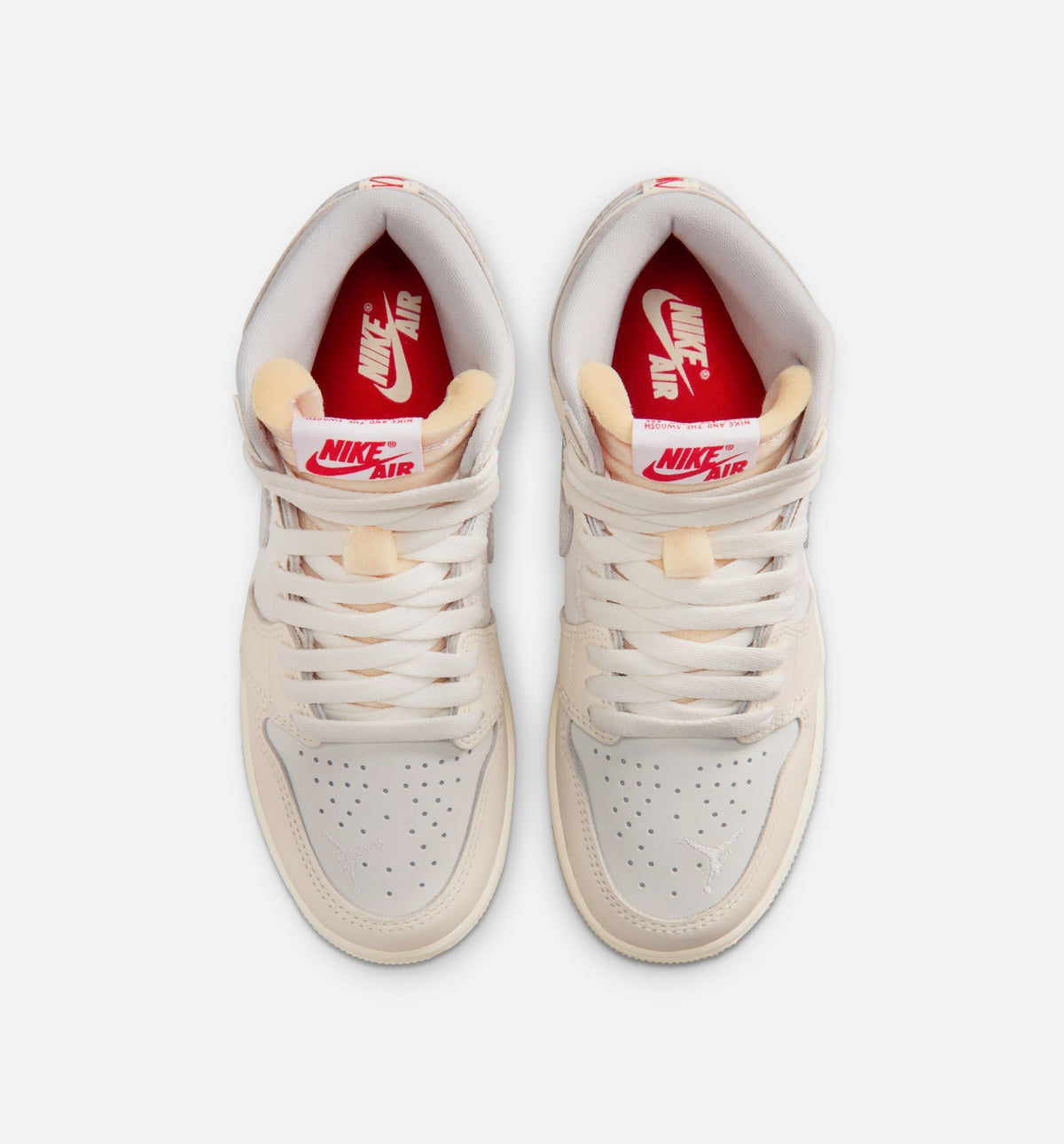 Air Jordan 1 Retro High OG Sail Big Kids' Lifestyle Shoes - Sail/University Red/Pale Ivory/Coconut Milk/Phantom