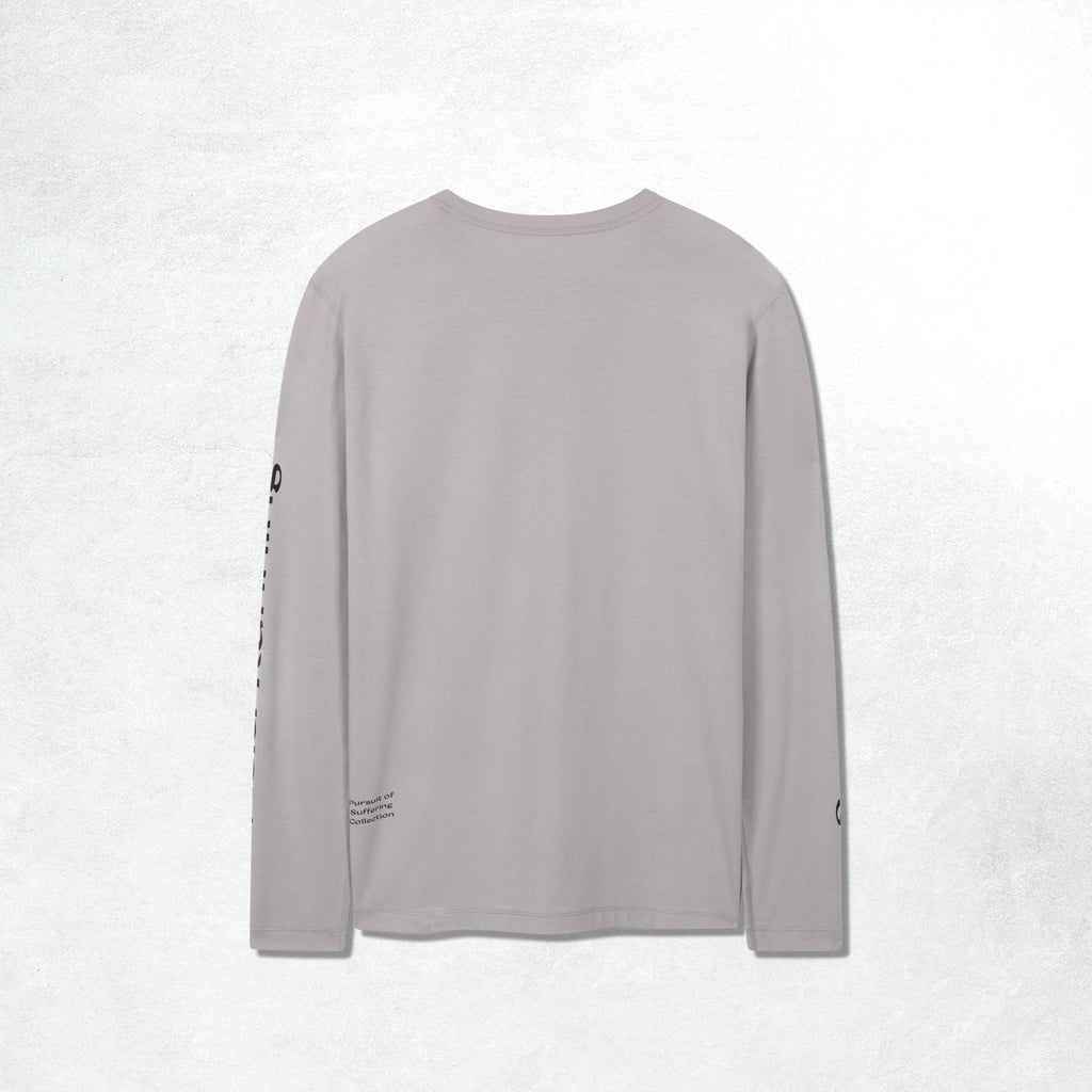Acid Running Long Sleeve T-Shirt - Ghost
