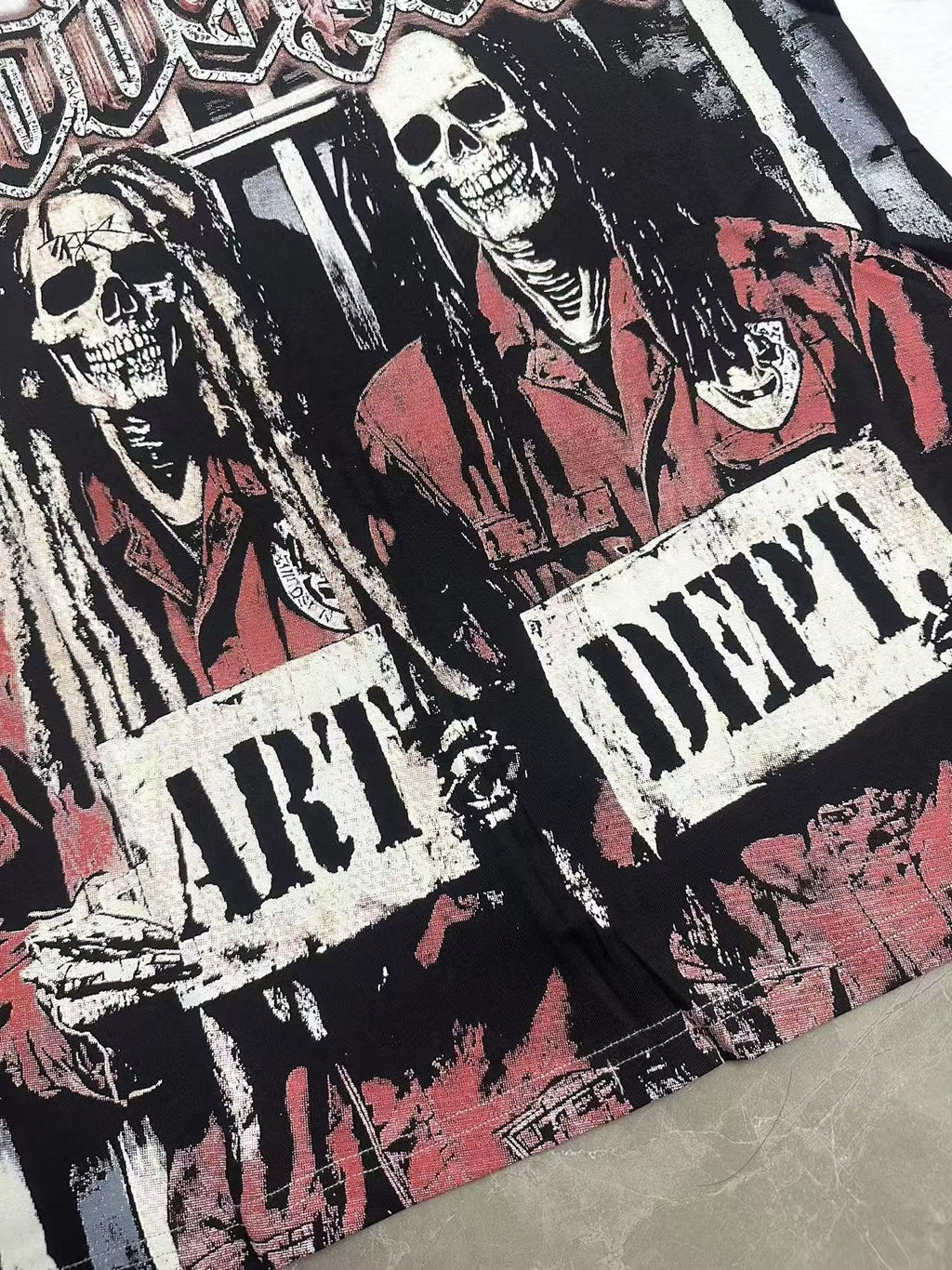 Godspeed Art Dept Skull Graphic T-Shirt
