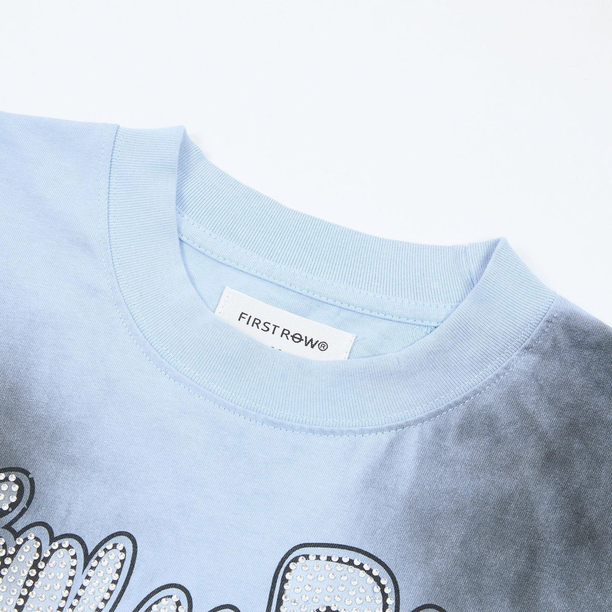 FIRST ROW Heavenly Bodies Rhinestone-Look Graphic T-Shirt