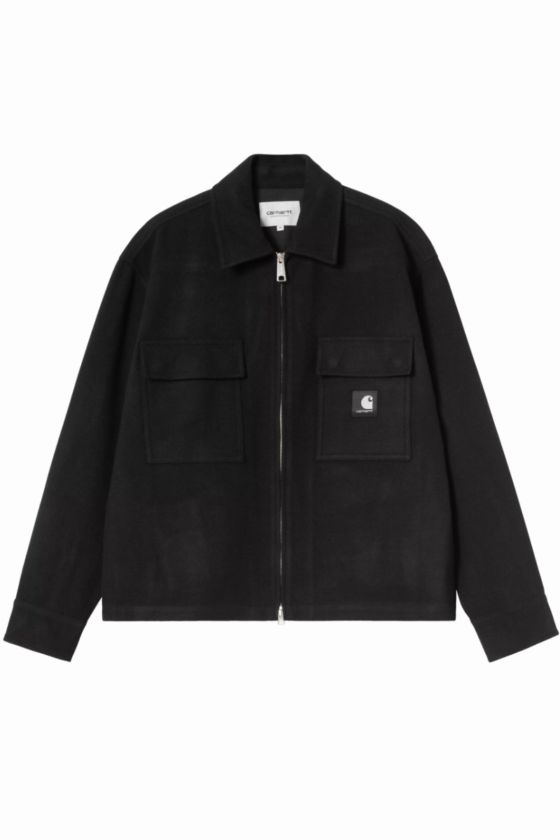 CARHARTT WIP ATOKA SHIRT JACKET Black