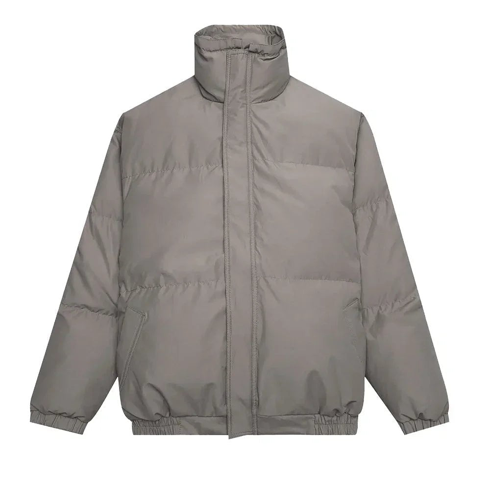 Fear of God Essentials Puffer Jacket Cement