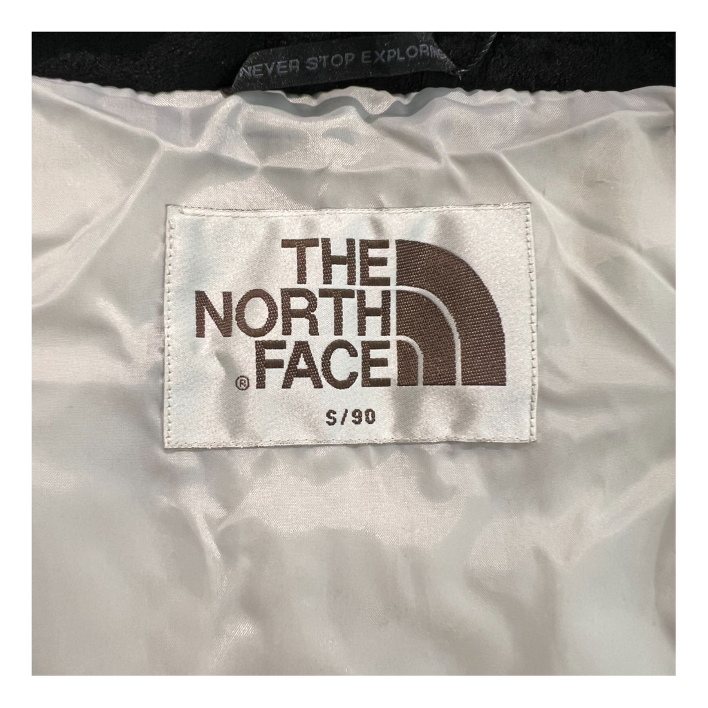 The North Face Colour-Block Hooded Long Puffer Coat – Grey | Premium Down | Full-Length