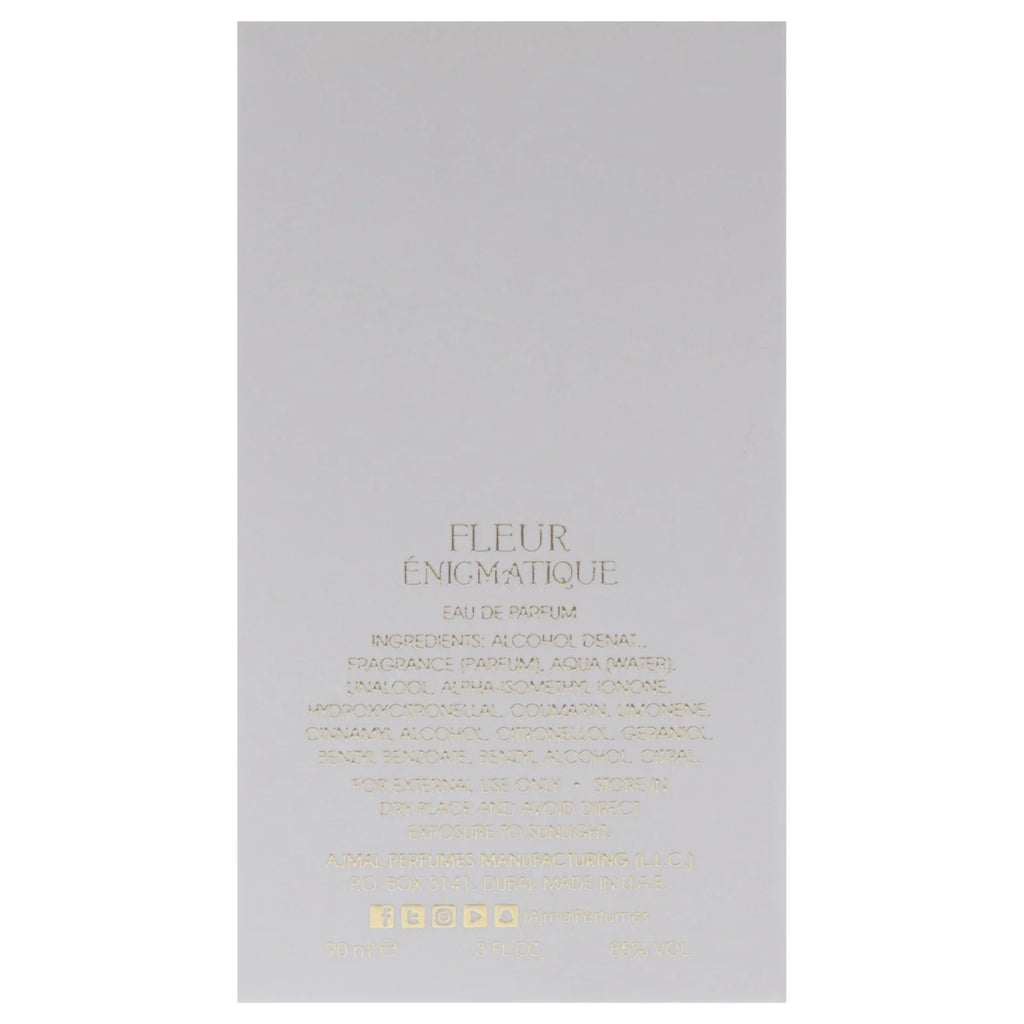 Ajmal Fleur Enigmatique EDP Spray 90ml Unisex